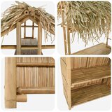 Vanjski bar stol Prirodna 115 x 95 x 215 cm Bambus | shoptok.hr