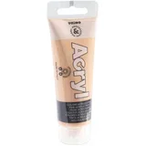 AKRILNA 75ML PVC TUBA CMP.420TAM75923 METALIK ROZO ZLATNA