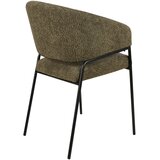 Hom`in naslanjač, les, kovina, tekstil zelena | Shoptok.si