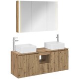  Set ormarića za kupaonicu 4 pcs Hrast artisan Konstruirano drvo | Shoptok.si