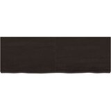  Kopalniški pult temno siv 120x40x6 cm obdelan trden les | Shoptok.si