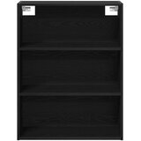  Highboard Crni hrast 69,5 x 34 x 180 cm Konstruirano drvo | shoptok.hr