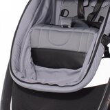 Lorelli ADRIA Kolica Grey 2u1 SET: Košara + Putna Torba + Zimska Navlaka (do 15 kg) | shoptok.hr