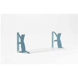 Hanah home Zidna polica Hunter Dog & Tiger Cat Blue | Eponuda.com