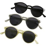 Urban Classics Accessoires Sunglasses Cypress 3-Pack Black/Light Grey/Yellow Cijene
