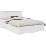  Krevetna konstrukcija Bijela 140 x 190 cm Konstruirano drvo | Eponuda.com