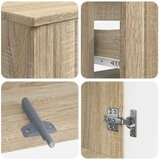  Set kupaonskih ormara od 4 dijela ZWOLLE Hrast sonoma | shoptok.hr