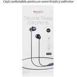 Yesido Stereo slušalke (YH29) - Jack 3,5 mm z mikrofonom, 1,2 m - črne | Shoptok.si