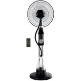 Niaros PODNI Ventilator SA RASPRSIVAČEM, PREČNIK 43CM, 70W, DALJINSKI, CRNI | Eponuda.com