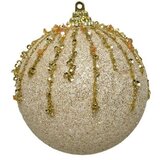 Other novogodišnja kugla zlatna sa perlicama Cene