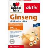 Doppelherz aktiv ginseng + vitamini B + cink - 30 kaps. Cene
