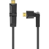 Hama kabel hdmi, vtič/vtič, rotacijski, ethernet, 1,5m, 205011 Cene