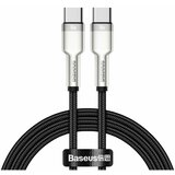 Baseus Kabel USB C-C 1m 100W 20V5A Cafule Metal črn pleten (20399040) Cene