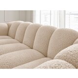 Bobochic Paris Svetlo rjava sedežna garnitura iz tkanine bouclé 232 cm Hippolyte – | Shoptok.si