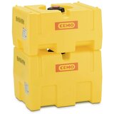 Cemo PE-sod za vodo, kockasta oblika, rumene barve, prostornina 125 l | Shoptok.si
