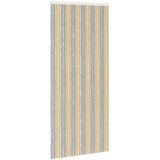 vidaXL Zavjesa protiv insekata Chenille Siva i bež 100 x 230 cm - Siva i bež (dvostripa) 100 x 230 cm | shoptok.hr