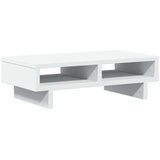  Stalak za monitor bijeli 50 x 27 x 15 cm od konstruiranog drva | shoptok.hr