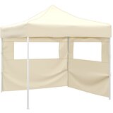  Sklopivi šator s 2 zida 291x291x315 cm krem | shoptok.hr