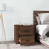  Nočna omarica Rjav hrast 50x39x47 cm, (20706011) | Shoptok.si