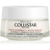 Collistar Attivi Puri Vitamin C + Ferulic Acid Cream antioksidantna krema za obraz 50 ml za ženske Cene