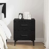  Nočna omarica Črna Orehovina 40 x 35 x 47,5 cm Konstruiran les, (5000107195) | Shoptok.si