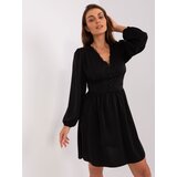 Fashion Hunters Black airy wedding dress with lace | shoptok.hr