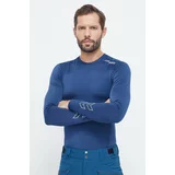 Hummel Majica z dolgimi rokavi za vadbo Topaz mornarsko modra barva