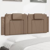 Maison Chic posteljno vzglavje - vzglavna omarica - vzglavna stranica kapučino 140 cm umetno usnje, (21704005) | Shoptok.si
