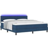 Box spring krevet s madracem Plava 180 x 200 cm tkanina | shoptok.hr