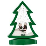 Molarem Home Božićni LED ukras – Božićno drvo s osvjetljenjem, glazbom i snijegom - 27 cm | shoptok.hr