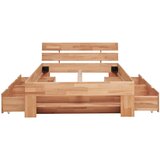 Livetastic postelja s predalom 180 cm x 200 cm , barve bukve | Shoptok.si