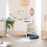 Roba Bež otroška posteljica z nastavljivo višino 70x140 cm Sidney – | Shoptok.si