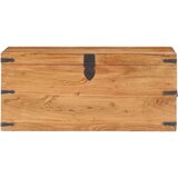  Skrinja 90x40x40 cm trden akacijev les, (20771815) | Shoptok.si