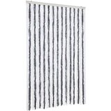 vidaXL Zastor protiv insekata sivo-bijeli 120 x 220 cm šenil | shoptok.hr