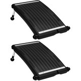 vidaXL Zakrivljeni solarni paneli za grijanje bazena 2 kom 72,5x46 cm Cijene