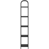 vidaXL Polica Crni hrast 40 x 30 x 183 cm Konstruirano drvo | shoptok.hr