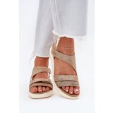 EVENTO Women's Wedge Sandals Beige Maroriella | Shoptok.si