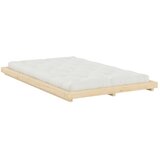 Karup Krevet od masivnog bora bez uzglavlja s podnicom 120x200 cm u prirodnoj boji Dock – | shoptok.hr