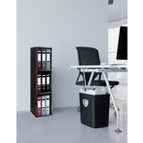 MID.YOU pisarniški regal offas, črna | Shoptok.si