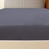  Plahte s gumicom od žerseja 2 kom antracit 180 x 200 cm pamučne | shoptok.hr