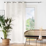 Douceur d intérieur Krem prozirna zavjesa 140x280 cm Haltona – | shoptok.hr