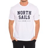 North Sails Majice s kratkimi rokavi 9024060-101 Bela Cene