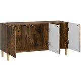 TV omarica Dimljen hrast 99 x 34,5 x 50 cm Inženirski les, (5000210509) | Shoptok.si