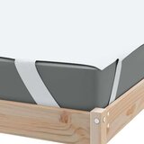 vidaXL Zaščita za žimnico bela 90x190 cm vodoodporne | Shoptok.si