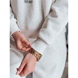 DStreet Bluza damska oversize z nadrukiem GOOSHY szara | shoptok.hr