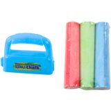  Set of Chalks with Handle Thick Sidewalk Chalk Blue 3 Pcs | shoptok.hr