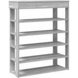 Maison Chic Regal za čevlje - Polica za čevlje siva sonoma 80x30x98 cm inženirski les, (21777421) Cene