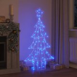  Božićno drvce s 160 LED svjetlima Plava 150 cm Akril | shoptok.hr