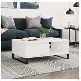vidaXL Stolić za kavu bijeli 90 x 60 x 35 cm od konstruiranog drva | shoptok.hr