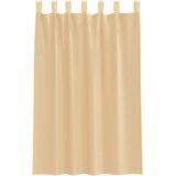 Voile zavjese s petljama 2 kom pijesak 140x175 cm | shoptok.hr